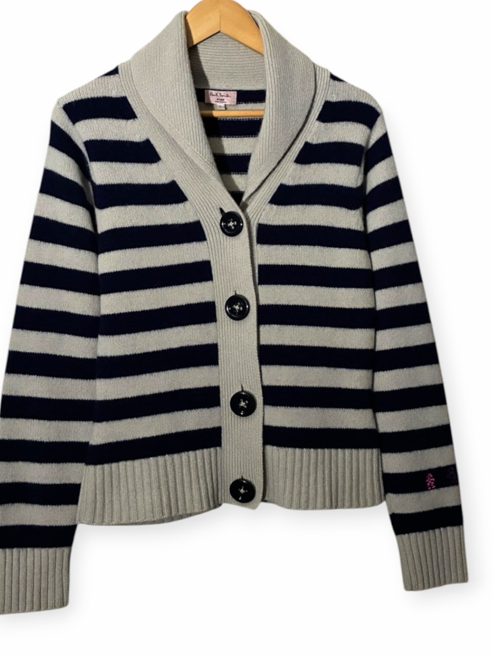 Paul Smith 100% Lambswool
Shawl Collar Cardigan